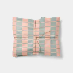Checker and Stripe Gift Wrap XVII
