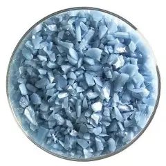Bullseye Glass Frit Light Blue Opal 5oz.Jar 90coe