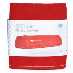 Silhouette Portrait dust cover - red Red