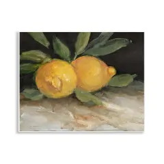 Stupell Industries Traditional Lemons Duo Wall Plaque Art Design by Carol Robinson