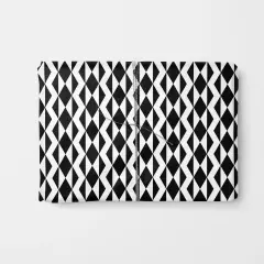 Black & White Geo Shape Gift Wrap III