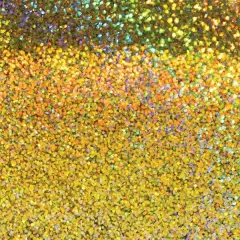 Creative Vinyl Fantasy Holographic Glitter Film 23 Gold Hlo Glt
