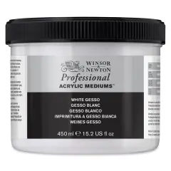 Winsor & Newton Acrylic Gesso - 450 ml, White