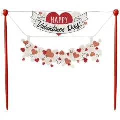 Happy Valentine's Day Banner Layon 1ct