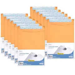 Press-It Seal-It&reg; Envelopes, 10" x 13", 4 Per Box, 12 Boxes