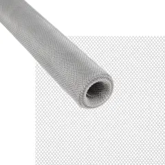 Creative Mark Fine 2mm Aluminum Wire Mesh Roll 19.68" x 9.84 ft, Woven Metal Mesh Screen for Sculptures, Sturdy & Pliable Structure, Ideal for Clay Plaster, Unique 3D Shape Transformations