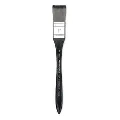 Winsor & Newton Artists&rsquo; Acrylic Brush - Utility, Long Handle, Size 1"