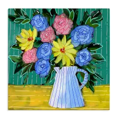 Stupell Industries Bright Pop Bouquet Canvas Wall Art Design by Regina Moore