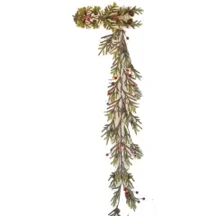 Mountain Pine & Berries Garland 5'