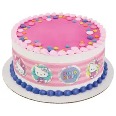 Hello Kitty&reg; Polka Dot Party PhotoCake&reg; Edible Image&reg; Strips