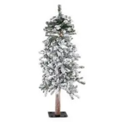 Heavy Flocked Alpine Tree 4ft