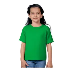 Gildan&reg; Heavy Cotton Youth Crewneck Short Sleeve T-Shirt - 5000B Irish green