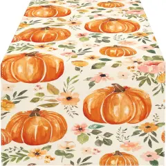 all Pumpkins Table Runner 13x72 Inch