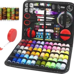 Sewing kit, 229 pcs Sewing Thread Accessories, Friendly for Beginner