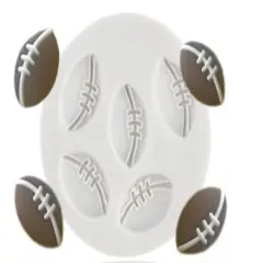 Footballs silicone mold