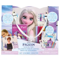 Tara Toy: Activity Tote - Disney Frozen 2 - All-In-1, Store Everything Inside The Character Tote, Color-Sticker-Pad Activities, Play Scenes, Kids 3+