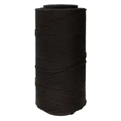 The Beadsmith Brazillian Waxed Cord Spool Dark Chocolate