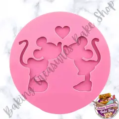 Valentines KissingMR & MRS embosser