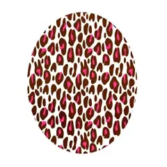 Pink Cheetah Background ~ Edible Cake/Cupcake Topper for 8 inch round cake or larger