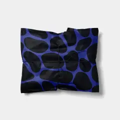 Electric Blue Shapes Fine Line Gift Wrap
