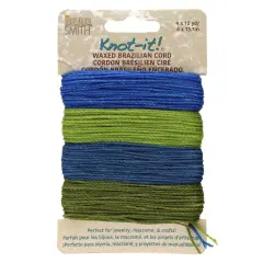 The Beadsmith Brazillian Waxed Cord Mix Hang Loose