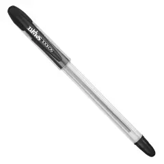 School Smart Ballpoint Pens, Medium Tip, Black, Pack of 48