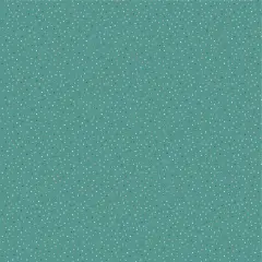 Green Teal Lakehouse Cotton 44"/45" Fabric Per Yard