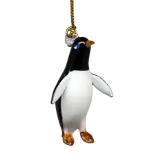 Egyptian Glass Penguin Ornament