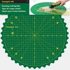 14" Rotating Cutting Mat Omnigrid by Dritz