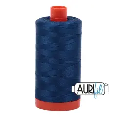 2783 Medium Delft Blue Aurifil Cotton 50wt Large Spool