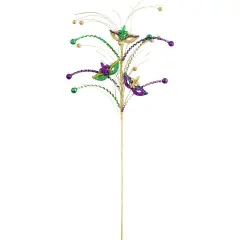 30" Mardi Gras Masks & Balls Spray