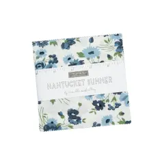Nantucket Summer 5" Square Pack (Charm Pack) by Camille Roskelley for Moda (55260PP)