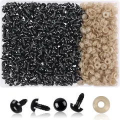 600 Pieces 8MM Safety Eyes
