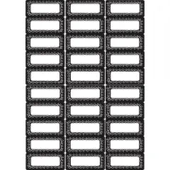 Die-Cut Magnetic Foam Chalk Loop Labels/Nameplates, 30 Pieces