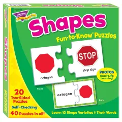 Shapes Fun-to-Know&reg; Puzzles