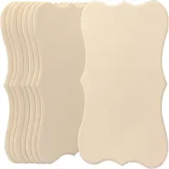 8 Pack Blank MDF Wood Plaques-12x8x0.25 inches