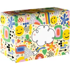 Pack/6: Happy Party Theme Mailing Box - 9-1/2 x 4 x 6-1/2"