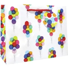 Pack/6: Bunch of Balloons Gift Bag - 10 x 4 x 8"