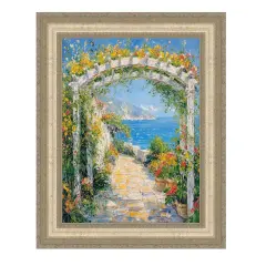 Wide Antique Silver Victorian Picture Frame 22x28 frame