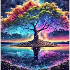 DIY 5D Diamond Painting Kits for Adults Diamond Art Tree of Life Diamond Painting Full Drill Crystal Rhinestone Embroidery Craft Kits for Home Wall Decor Gifts, Diamond Art Kits