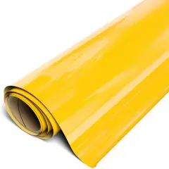 Heat Transfer Vinyl 11.8" x 3ft Roll (Yellow)