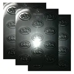 Rose Oval Chocolate Mold