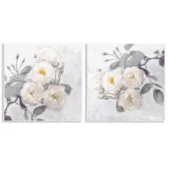 Stupell Industries Country Blossoms Bundle 2pc Wall Plaque Set Design by Emily Ford