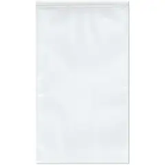 Plymor 14" x 24" (Pack of 50), 6 Mil Industrial Duty Zipper Reclosable Plastic Bags
