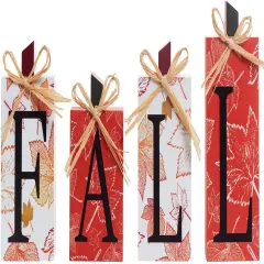 Wooden Signs Table Fall Decor