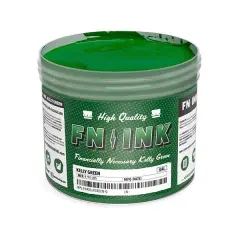 FN-INK Plastisol Screen Printing Ink Kelly Green