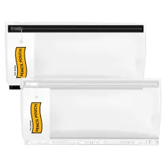 Clear PVC Zipper Pencil Pouch &ndash; 6.25x10 in &ndash; 60 Count