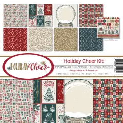 Reminisce Collection Kit 12"X12"-Holiday Cheer