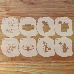 Cheerleading Face Painting Stencil Set | Perfect for Face Painting, Temporary Tattoos, Birthday Party | Designer Stencils |