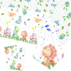 2pcs Dinosaur Tablecloths